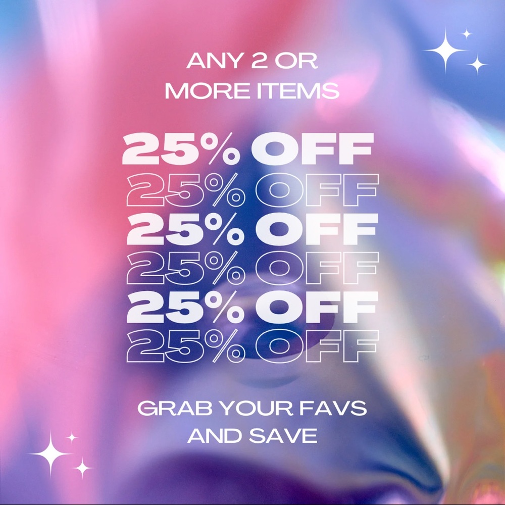 Discounts on bundles 🛍🎉